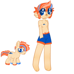 Size: 2048x2048 | Tagged: safe, artist:cattoothcathy, imported from derpibooru, oc, oc only, human, pony, equestria girls, clothes, colt, female, filly, foal, humanized, looking at you, male, simple background, smiling, smiling at you, swimming, swimming pool, swimsuit, water, white background