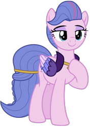 Size: 4181x5900 | Tagged: safe, artist:ejlightning007arts, imported from derpibooru, queen haven, pegasus, pony, spoiler:g5, colored wings, eyeshadow, female, g4, g5, g5 to g4, generation leap, happy, hoof on chest, makeup, mare, missing accessory, multicolored wings, my little pony: a new generation, my little pony: make your mark, my little pony: tell your tale, royalty, show accurate, simple background, solo, transparent background, vector, wings