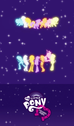 Size: 1200x2025 | Tagged: safe, edit, edited screencap, editor:incredibubbleirishguy, imported from derpibooru, screencap, applejack, fluttershy, pinkie pie, rainbow dash, rarity, sunset shimmer, twilight sparkle, human, pony, equestria girls, equestria girls (movie), alternate mane seven, alternate scenario, equestria girls 10th anniversary, humane five, humane seven, humane six, intro, logo, opening credits, screencap comic, silhouette