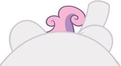 Size: 4096x2268 | Tagged: safe, artist:charleston-and-itchy, edit, editor:oathcharm, imported from derpibooru, sweetie belle, pony, unicorn, belly, female, female pov, filly, foal, lying down, lying down meme, meme, offscreen character, offscreen female, on back, perspective, pictures of bellies, pov, simple background, solo, transparent background