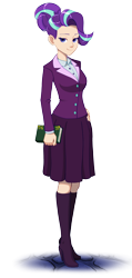 Size: 1852x3892 | Tagged: safe, artist:pencils, imported from derpibooru, starlight glimmer, human, boots, breasts, clothes, dress, humanized, shoes, simple background, solo, transparent background