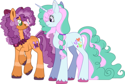 Size: 1280x861 | Tagged: safe, artist:yukkimo, imported from derpibooru, oc, oc only, butterfly, earth pony, unicorn, female, mare, simple background, transparent background