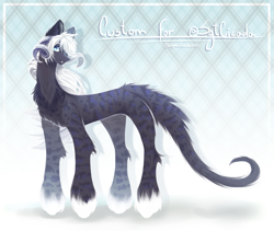 Size: 2663x2252 | Tagged: safe, artist:prettyshinegp, imported from derpibooru, oc, oc only, pony, abstract background, horns, smiling, solo, unshorn fetlocks