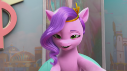 Size: 1202x676 | Tagged: safe, imported from derpibooru, screencap, pipp petals, pegasus, pony, spoiler:bridlewoodstock, spoiler:g5, spoiler:my little pony: make your mark chapter 4, cute, female, g5, looking at you, mare, my little pony: make your mark, my little pony: make your mark chapter 4