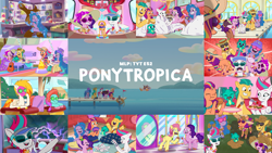 Size: 1974x1111 | Tagged: safe, edit, edited screencap, editor:quoterific, imported from derpibooru, screencap, hitch trailblazer, izzy moonbow, pipp petals, sunny starscout, zipp storm, dragon, earth pony, pegasus, pony, unicorn, spoiler:g5, spoiler:my little pony: tell your tale, spoiler:tyts01e52, crying, female, flare (g5), g5, jazz hooves, lightning, male, mane five (g5), mare, my little pony: tell your tale, poker, ponytropico, posey bloom, sad, sparky sparkeroni, stallion, teary eyes, towel