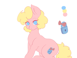 Size: 3126x2345 | Tagged: safe, artist:minckies, imported from derpibooru, oc, oc only, earth pony, pony, earth pony oc, simple background, solo, white background