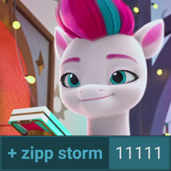 Size: 1920x1920 | Tagged: safe, edit, edited screencap, editor:itsmgh1203, imported from derpibooru, screencap, zipp storm, pegasus, pony, derpibooru, spoiler:my little pony: make your mark, spoiler:my little pony: make your mark chapter 2, spoiler:myms01e05, cellphone, cropped, derpimilestone, female, g5, mare, meta, my little pony: make your mark, my little pony: make your mark chapter 2, phone, smartphone, smiling, smirk, solo, tags, the cutie mark mix-up