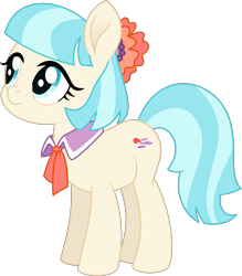 Size: 2582x2947 | Tagged: safe, artist:thatusualguy06, imported from derpibooru, coco pommel, earth pony, pony, my little pony: the movie, .svg available, cocobetes, cute, daaaaaaaaaaaw, female, high res, hnnng, mare, necktie, simple background, solo, svg, transparent background, vector