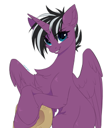 Size: 2500x2981 | Tagged: safe, artist:redchetgreen, imported from derpibooru, oc, oc only, alicorn, pony, alicorn oc, helmet, horn, simple background, solo, transparent background, wings