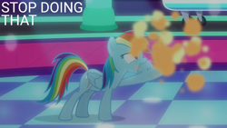 Size: 2000x1125 | Tagged: safe, edit, edited screencap, editor:quoterific, imported from derpibooru, screencap, rainbow dash, grannies gone wild, solo