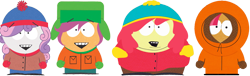 Size: 2933x888 | Tagged: safe, edit, imported from derpibooru, apple bloom, babs seed, scootaloo, sweetie belle, human, equestria girls, beanie hat, buttons, clothes, coat, crossover, cutie mark crusaders, eric cartman, female, gloves, happy, hat, hood, humanized, kenny mccormick, kyle broflovski, overweight, pants, parka, pocket, recolor, shoes, simple background, smiling, south park, stan marsh, transparent background, ushanka