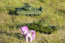 Size: 4608x3072 | Tagged: safe, artist:dingopatagonico, derpibooru exclusive, imported from derpibooru, starlight glimmer, unicorn, irl, photo, solo, t-55, t-62, tank (vehicle), toy