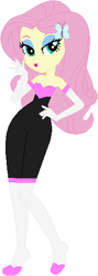 Size: 196x548 | Tagged: safe, artist:sturk-fontaine, imported from derpibooru, fluttershy, human, equestria girls, base used, breasts, cleavage, clothes, cosplay, costume, female, hand on hip, lipstick, pink lipstick, rouge the bat, simple background, solo, sonic the hedgehog (series), white background