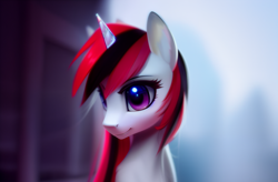 Size: 1728x1134 | Tagged: safe, imported from derpibooru, oc, oc:blackjack, pony, unicorn, fallout equestria, fallout equestria: project horizons, ai content, ai generated, generator:stable diffusion, solo