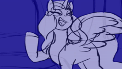 Size: 1280x720 | Tagged: safe, artist:starsbursts, imported from derpibooru, opaline arcana, alicorn, pony, unicorn, animated, animatic, butt, disney, g5, implied dawnstorm, implied lesbian, implied shipping, misty brightdawn, mother gothel, mother knows best, musical, plot, rapunzel, reprise, singing, song, song reference, sound, tangled (disney), webm, youtube link