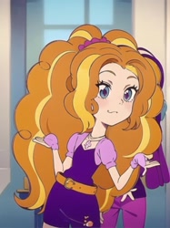 Size: 765x1024 | Tagged: safe, imported from derpibooru, adagio dazzle, equestria girls, ai content, ai generated, female, human coloration, prompter:picazodet, solo focus