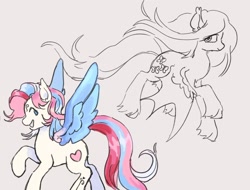 Size: 1280x975 | Tagged: safe, artist:mapleeheart, imported from derpibooru, fluttershy, star catcher, bat pony, pegasus, pony, bat ponified, flutterbat, flying, g3, race swap, spread wings, wings