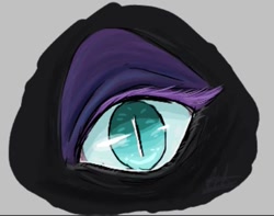 Size: 473x372 | Tagged: safe, artist:dragonfang103, imported from derpibooru, nightmare moon, close-up, extreme close-up, eye, eyeshadow, makeup, slit pupils, solo