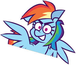 Size: 1020x864 | Tagged: safe, artist:threetwotwo32232, imported from derpibooru, rainbow dash, pegasus, pony, female, looking at you, mare, simple background, solo, transparent background