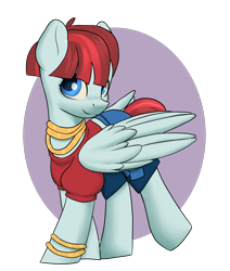 Size: 2200x2600 | Tagged: safe, artist:dumbwoofer, imported from derpibooru, valley glamour, pegasus, pony, bracelet, clothes, female, jewelry, looking at you, mare, necklace, shirt, simple background, skirt, solo, transparent background