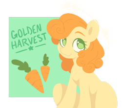 Size: 1280x1134 | Tagged: safe, artist:glowfangs, imported from derpibooru, carrot top, golden harvest, earth pony, pony, halo, partially transparent background, simple background, solo, transparent background