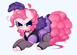 Size: 3240x2312 | Tagged: safe, artist:arwencuack, imported from derpibooru, pinkie pie, earth pony, adorable face, angry, angry face, clothes, cute, dress, nose wrinkle, saloon dress, saloon pinkie, scrunchy face, solo