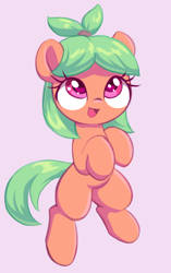 Size: 498x792 | Tagged: safe, artist:sileniris, imported from twibooru, oc:cherry burst, earth pony, pony, female, filly, image, png, simple background
