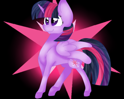 Size: 2500x2000 | Tagged: safe, artist:mynameislele, imported from derpibooru, twilight sparkle, alicorn, pony, cutie mark background, solo, twilight sparkle (alicorn)