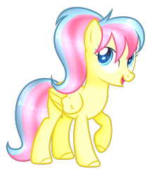 Size: 2238x2594 | Tagged: safe, artist:angellightyt, imported from derpibooru, oc, oc only, pegasus, pony, base used, colored hooves, eyelashes, female, mare, pegasus oc, raised hoof, simple background, smiling, solo, transparent background, wings