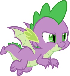 Size: 3000x3240 | Tagged: safe, artist:cloudy glow, imported from derpibooru, spike, dragon, father knows beast, .ai available, cute, simple background, solo, spikabetes, transparent background, vector, winged spike, wings