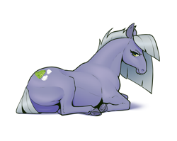 Size: 2065x1645 | Tagged: safe, artist:aquaticvibes, imported from derpibooru, limestone pie, earth pony, horse, pony, female, hoers, lying down, mare, simple background, solo, whiskers, white background