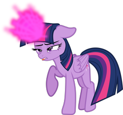 Size: 4254x3992 | Tagged: safe, artist:lincolnbrewsterfan, imported from derpibooru, twilight sparkle, alicorn, pony, school raze, .svg available, bedroom eyes, biting, blast, context in description, female, glowing, glowing horn, great moments in animation, horn, i came, implied orgasm, inkscape, licking, licking lips, lidded eyes, lip bite, magic, magic aura, magic blast, mare, mid-blink screencap, mlem, multicolored mane, multicolored tail, not sure if want, out of character, out of context, purple eyes, raised hoof, raised leg, show accurate, silly, simple background, solo, standing, stimulation, striped mane, striped tail, svg, tail, tail wrap, tongue out, tongue wrap, transparent background, twilight sparkle (alicorn), twilight sparkle is best facemaker, varying degrees of want, vector, wasted