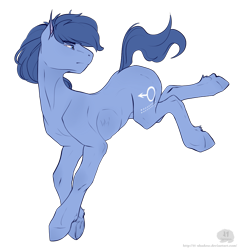 Size: 1081x1133 | Tagged: safe, artist:11-shadow, imported from derpibooru, oc, oc only, oc:p-21, earth pony, pony, fallout equestria, fallout equestria: project horizons, fanfic art, male, simple background, solo, stallion, transparent background, underhoof