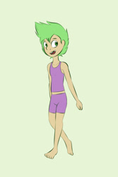 Size: 600x900 | Tagged: safe, artist:samofbob, imported from derpibooru, spike, human, humanized