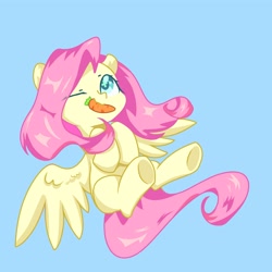 Size: 4000x4000 | Tagged: safe, imported from derpibooru, fluttershy, pegasus, pony, carrot, cute, eating, food, herbivore, long mane, pink hair, wings