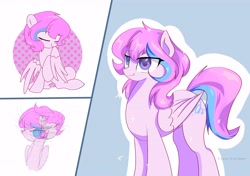 Size: 5680x4000 | Tagged: safe, imported from derpibooru, oc, pegasus, pony, pink hair, wings