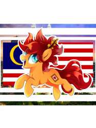 Size: 720x960 | Tagged: safe, artist:diniarvegafinahar, imported from derpibooru, oc, oc only, pony, malaysia