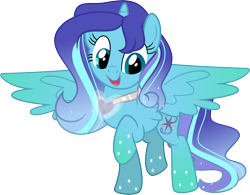 Size: 10306x8058 | Tagged: safe, artist:shootingstarsentry, imported from derpibooru, oc, oc only, oc:selena, alicorn, pony, absurd resolution, female, mare, rainbow power, simple background, solo, transparent background