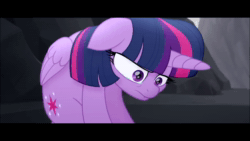Size: 1920x1080 | Tagged: safe, imported from derpibooru, screencap, twilight sparkle, alicorn, pony, my little pony: the movie, animated, black bars, crying, eyes closed, female, mare, no, no i can't i ruined everything, sad, sitting, solo, sound, twilight sparkle (alicorn), webm