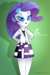 Size: 1000x1500 | Tagged: safe, artist:lennonblack, imported from derpibooru, rarity, equestria girls, clothes, glasses, solo