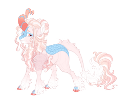 Size: 5000x4009 | Tagged: safe, artist:gigason, imported from derpibooru, oc, oc:pastel pizzazz, kirin, absurd resolution, cloven hooves, female, simple background, solo, transparent background