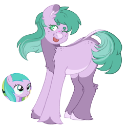 Size: 1000x1000 | Tagged: safe, artist:kazmuun, imported from derpibooru, pony, aura (g4), female, filly, foal, simple background, solo, transparent background