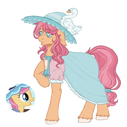 Size: 1000x1000 | Tagged: safe, artist:kazmuun, imported from derpibooru, swan song, earth pony, pony, clothes, female, mare, simple background, solo, transparent background