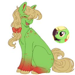Size: 1000x1000 | Tagged: safe, artist:kazmuun, imported from derpibooru, apple munchies, pony, apple family member, munchabetes, simple background, solo, transparent background
