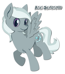 Size: 720x817 | Tagged: safe, artist:jitterbug-cafe, imported from derpibooru, silverspeed, pony, simple background, solo, transparent background