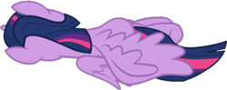 Size: 861x341 | Tagged: safe, artist:pascalmulokozi2, edit, edited screencap, imported from derpibooru, screencap, twilight sparkle, alicorn, pony, the ending of the end, defeated, female, mare, not a vector, simple background, solo, transparent background, twilight sparkle (alicorn)