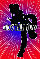 Size: 1000x1500 | Tagged: safe, artist:furryfantan, imported from derpibooru, anthro, earth pony, female, game, guess who, quiz, silhouette, solo, who's that pony