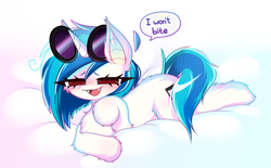 Size: 3752x2332 | Tagged: safe, artist:arwencuack, imported from derpibooru, dj pon-3, vinyl scratch, pony, undead, unicorn, vampire, vampony, advertisement, chest fluff, commission, commission info, fangs, fluffy, solo