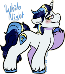 Size: 1461x1661 | Tagged: safe, artist:sexygoatgod, imported from derpibooru, oc, oc only, oc:white night, pony, unicorn, male, simple background, solo, transparent background, unshorn fetlocks