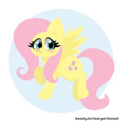 Size: 2000x2000 | Tagged: safe, artist:margaritaenot, imported from derpibooru, fluttershy, pegasus, pony, cute, shyabetes, simple background, solo, vector